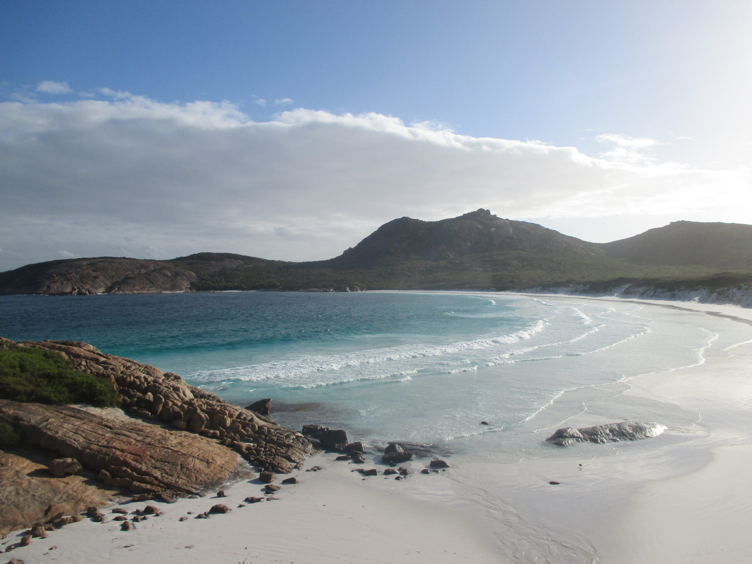 Pristine beach