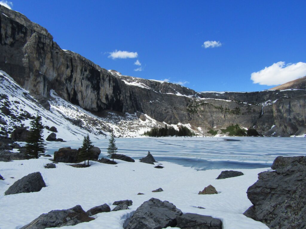 Approaching Rockbound Lake