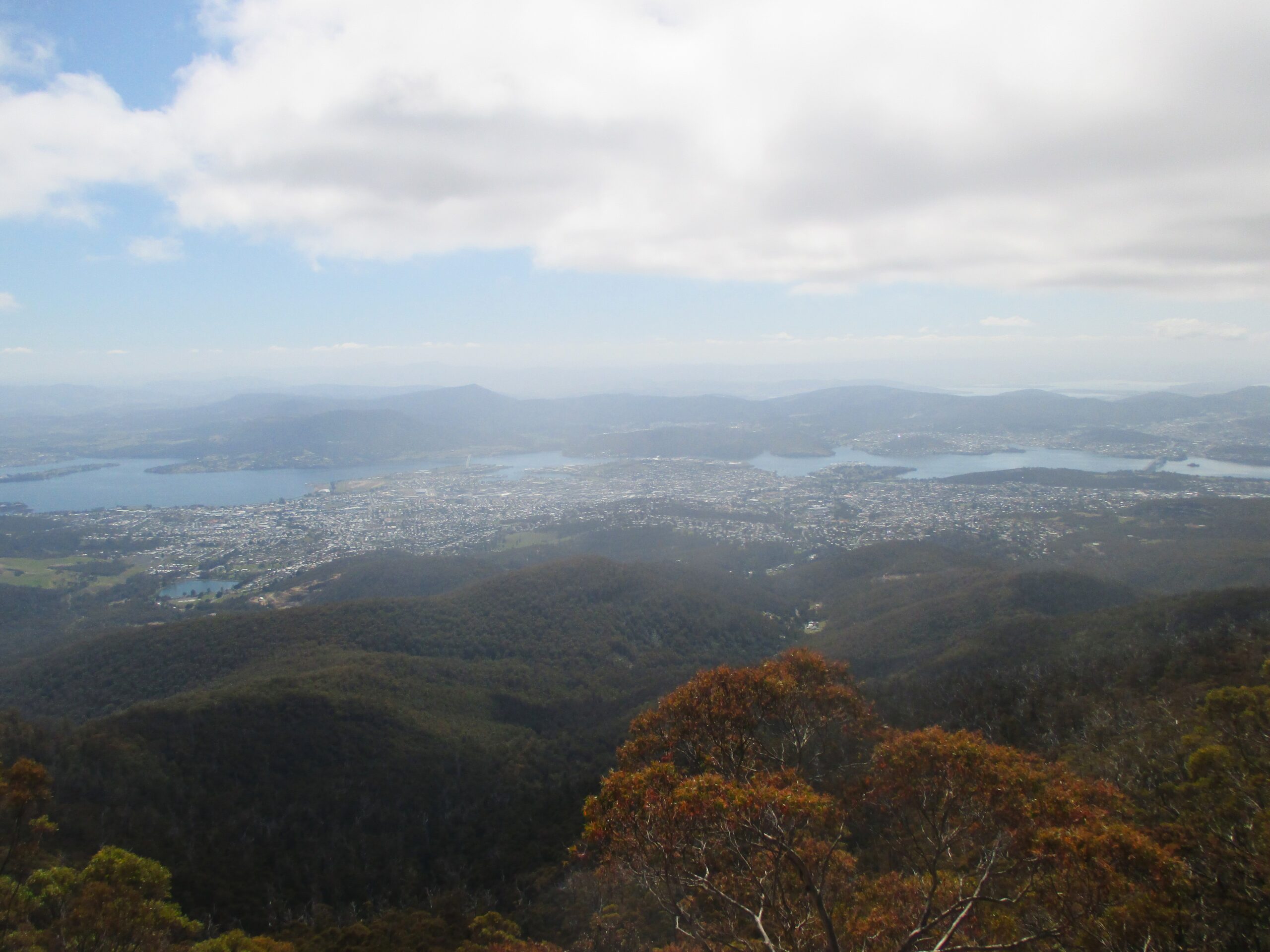 Hobart from Mount Wellington