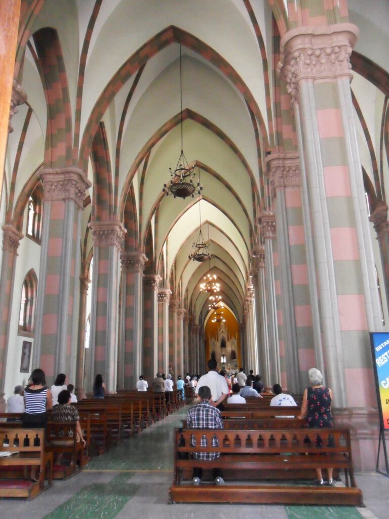 Churches are well attended across Central America