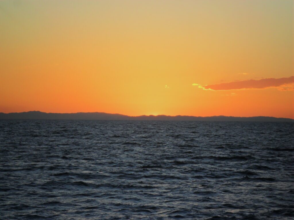 Sunset over Lake Nicaragua