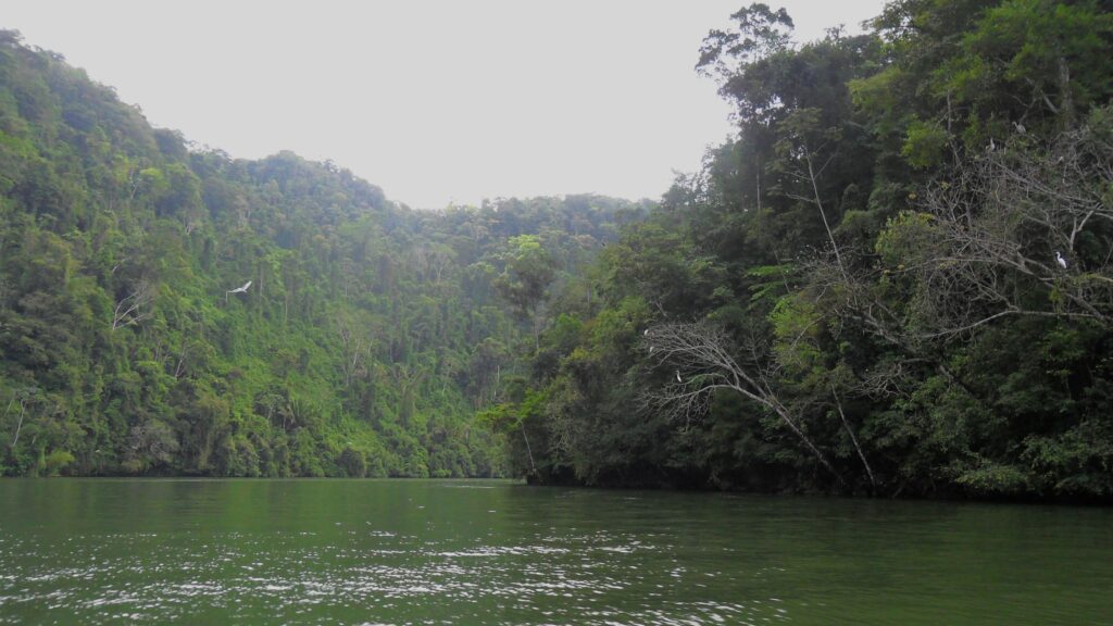 Round the river bend