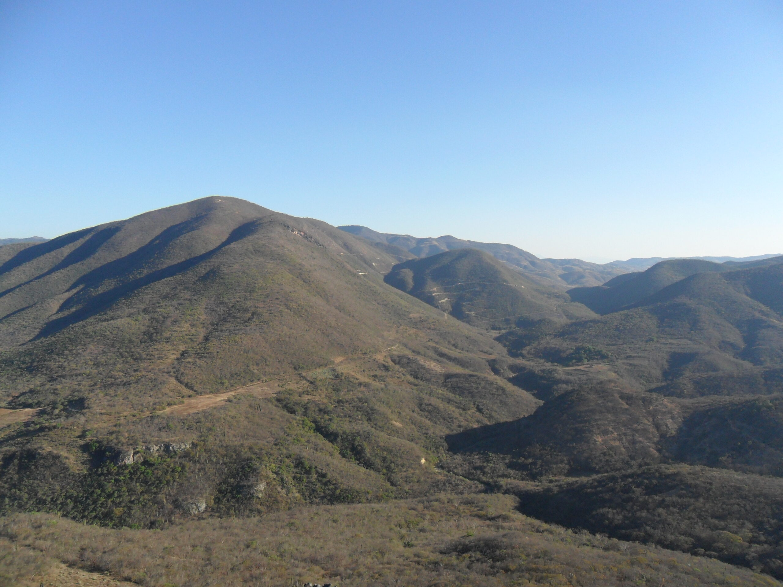 The hills of Southern Mexico