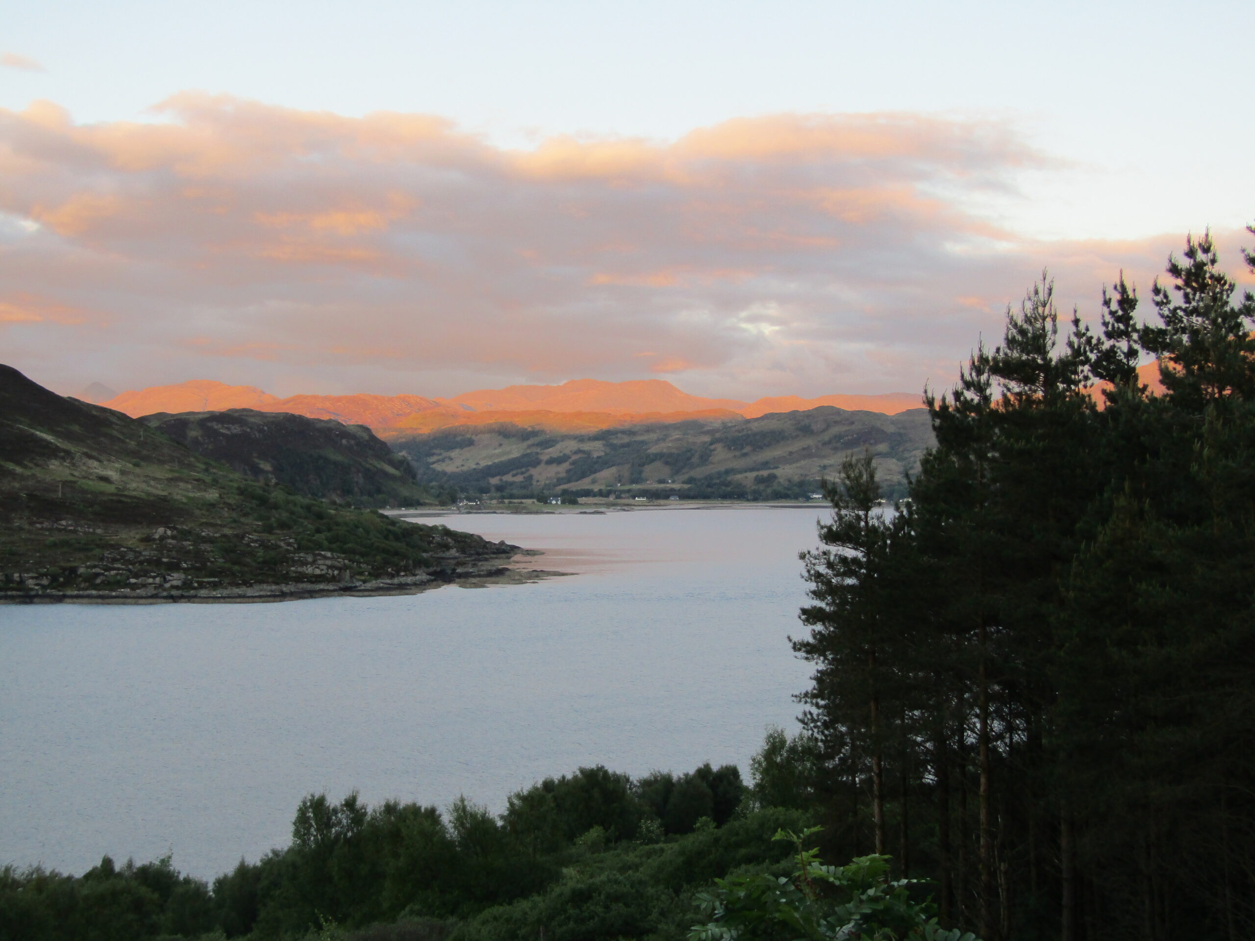 Sunset at Kylerhea