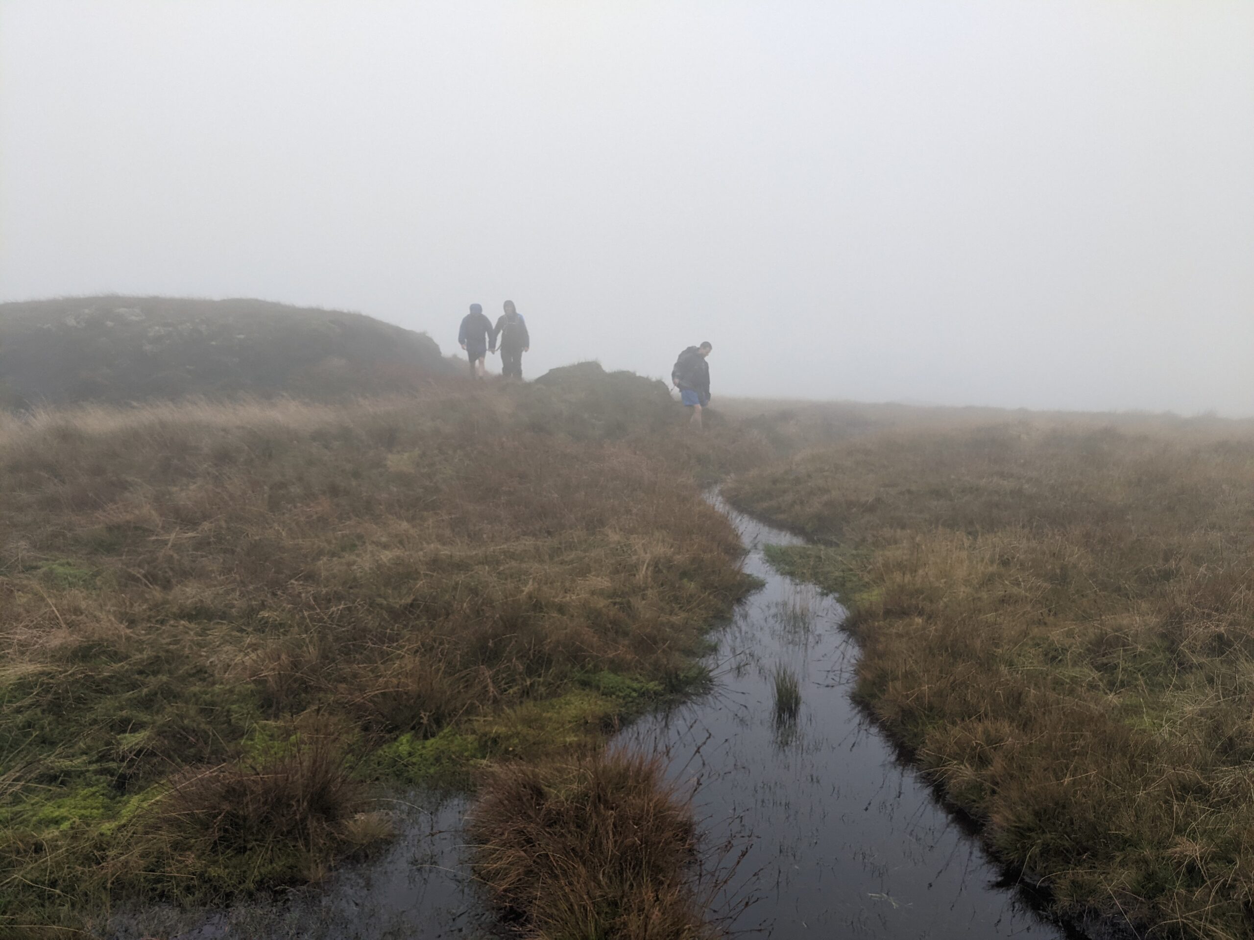 Poor visibility on the Fell