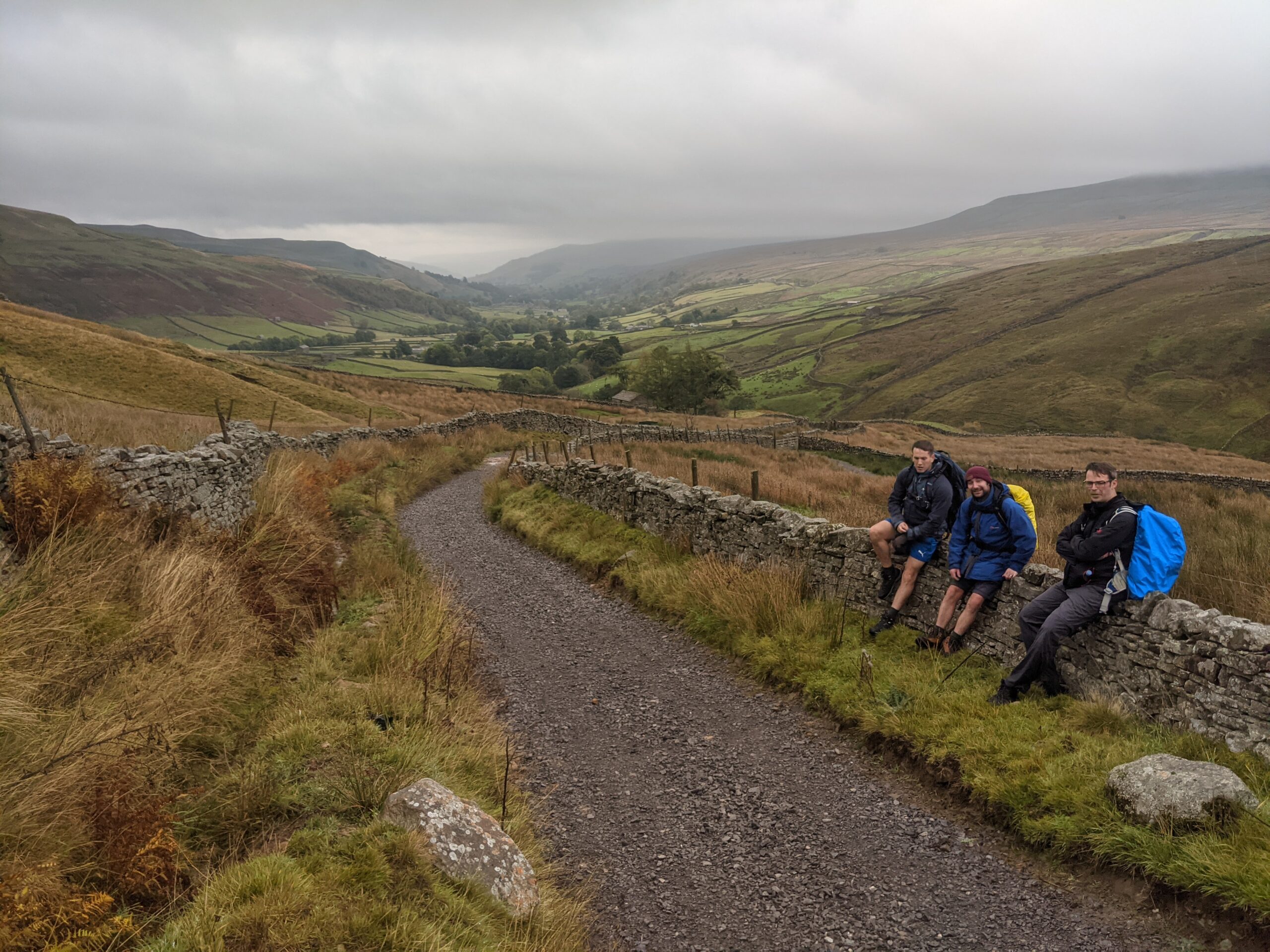 Heading into the valley