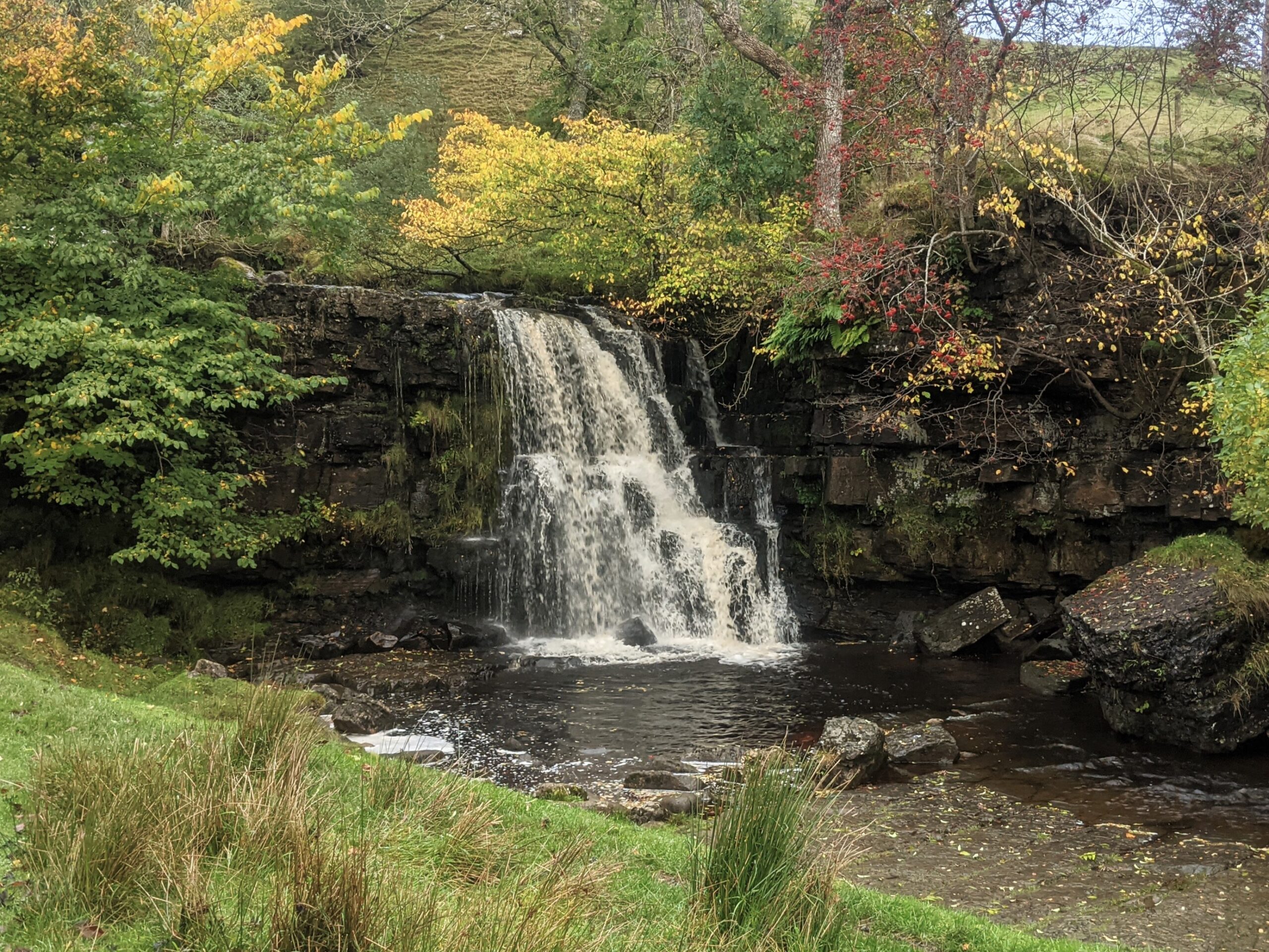 A waterfall just beyond Keld