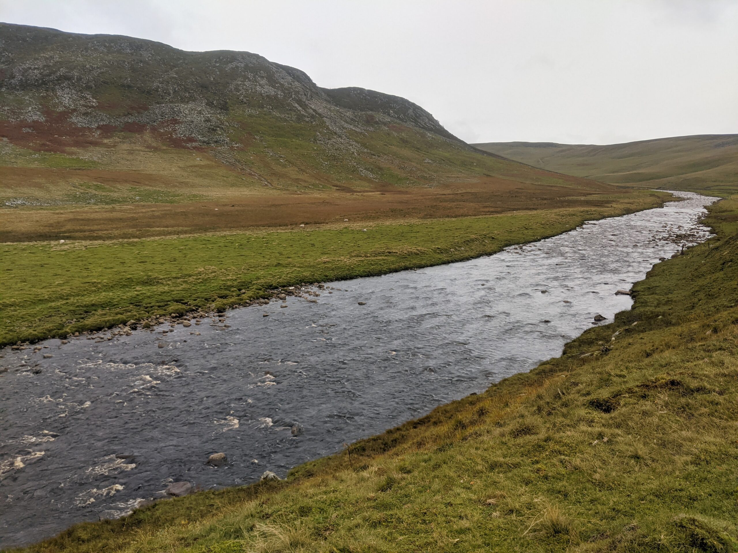 The river that flows through the valley