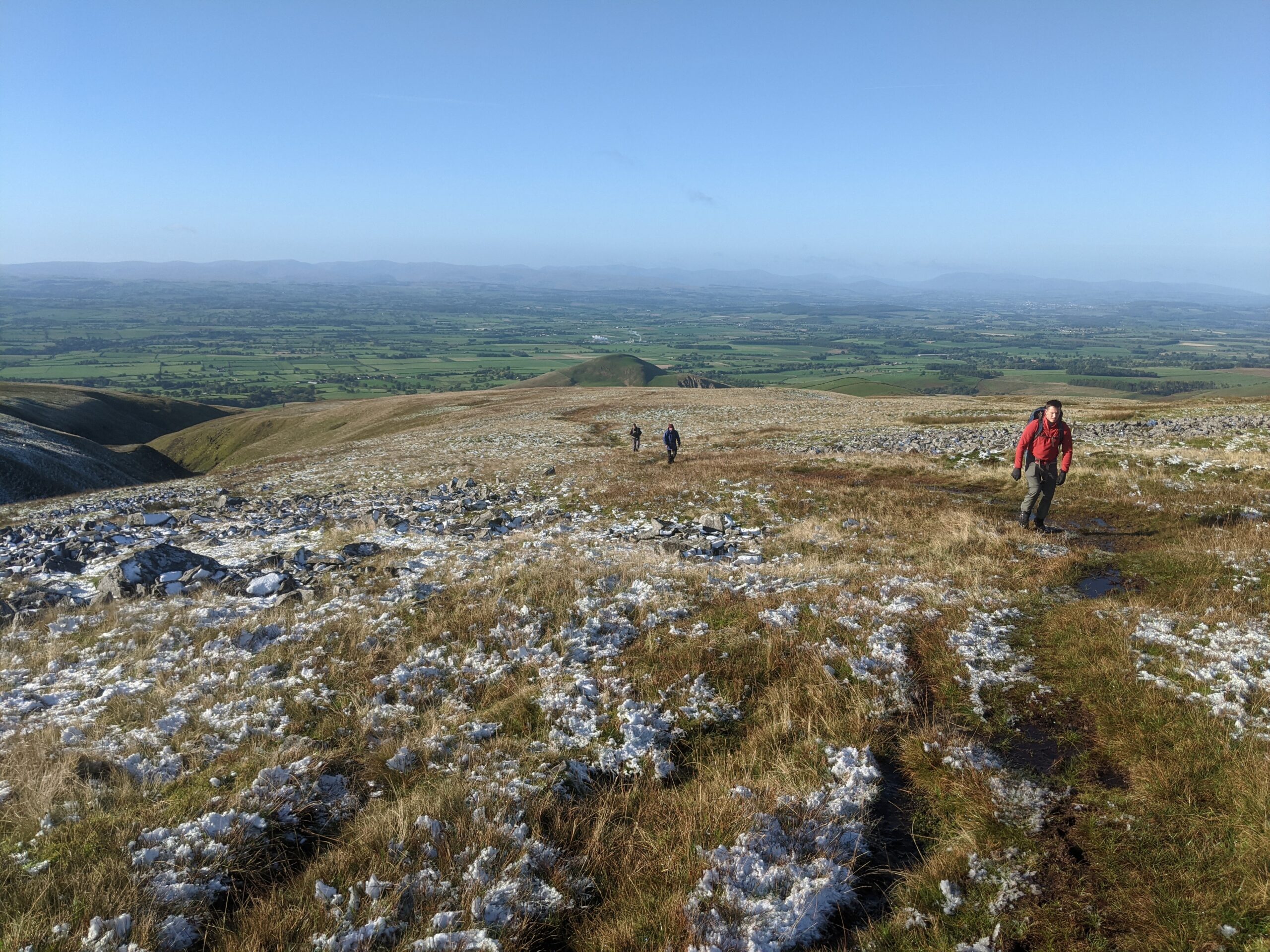 Climbing the fells