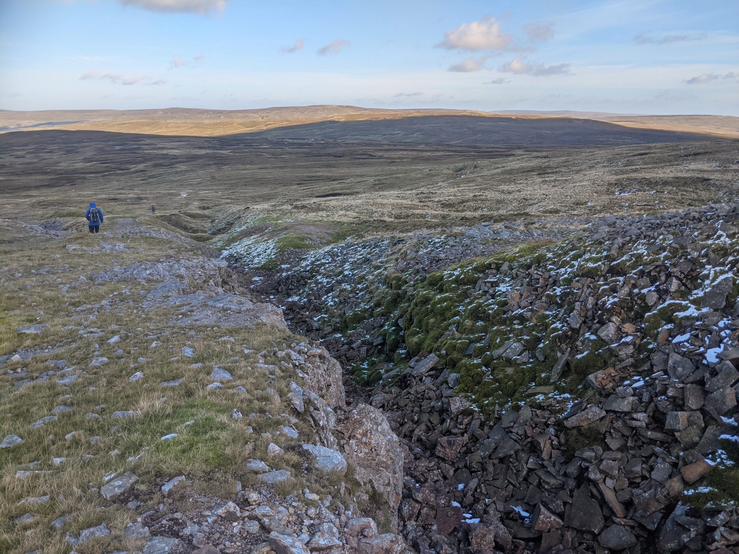 Bare landscape beyond the fells