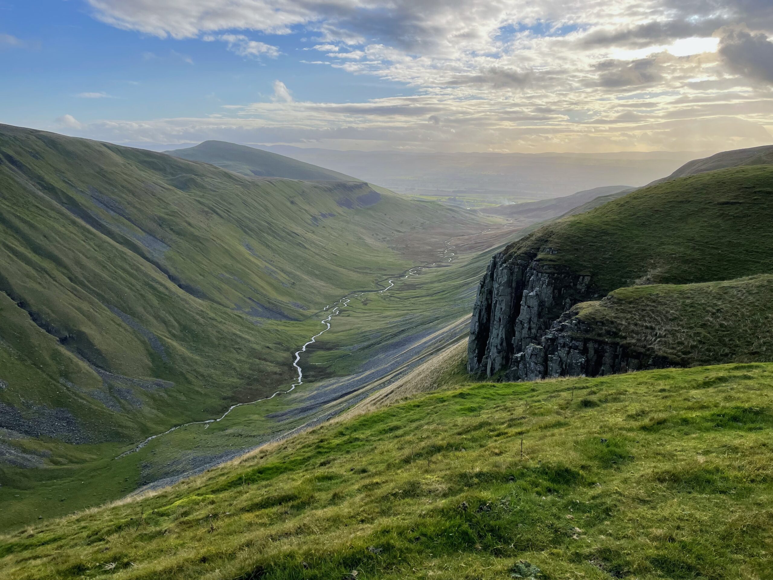 Circling the valley