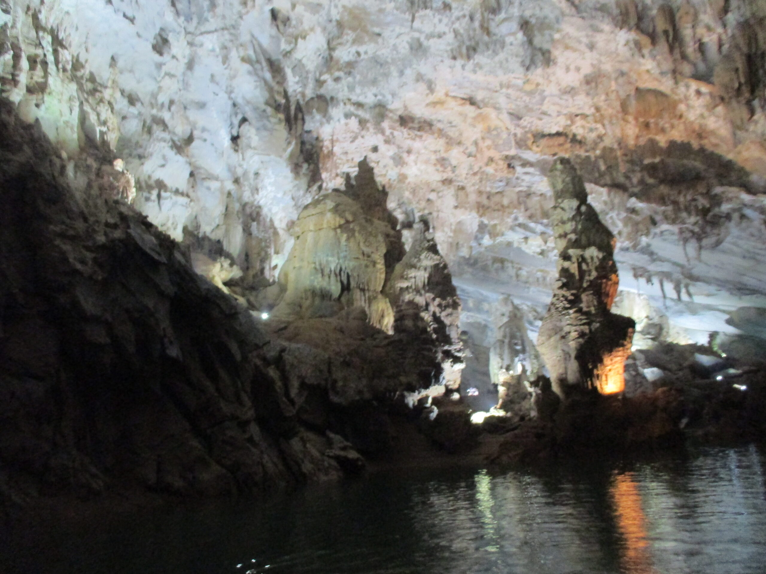 Inside Phong Nha cave