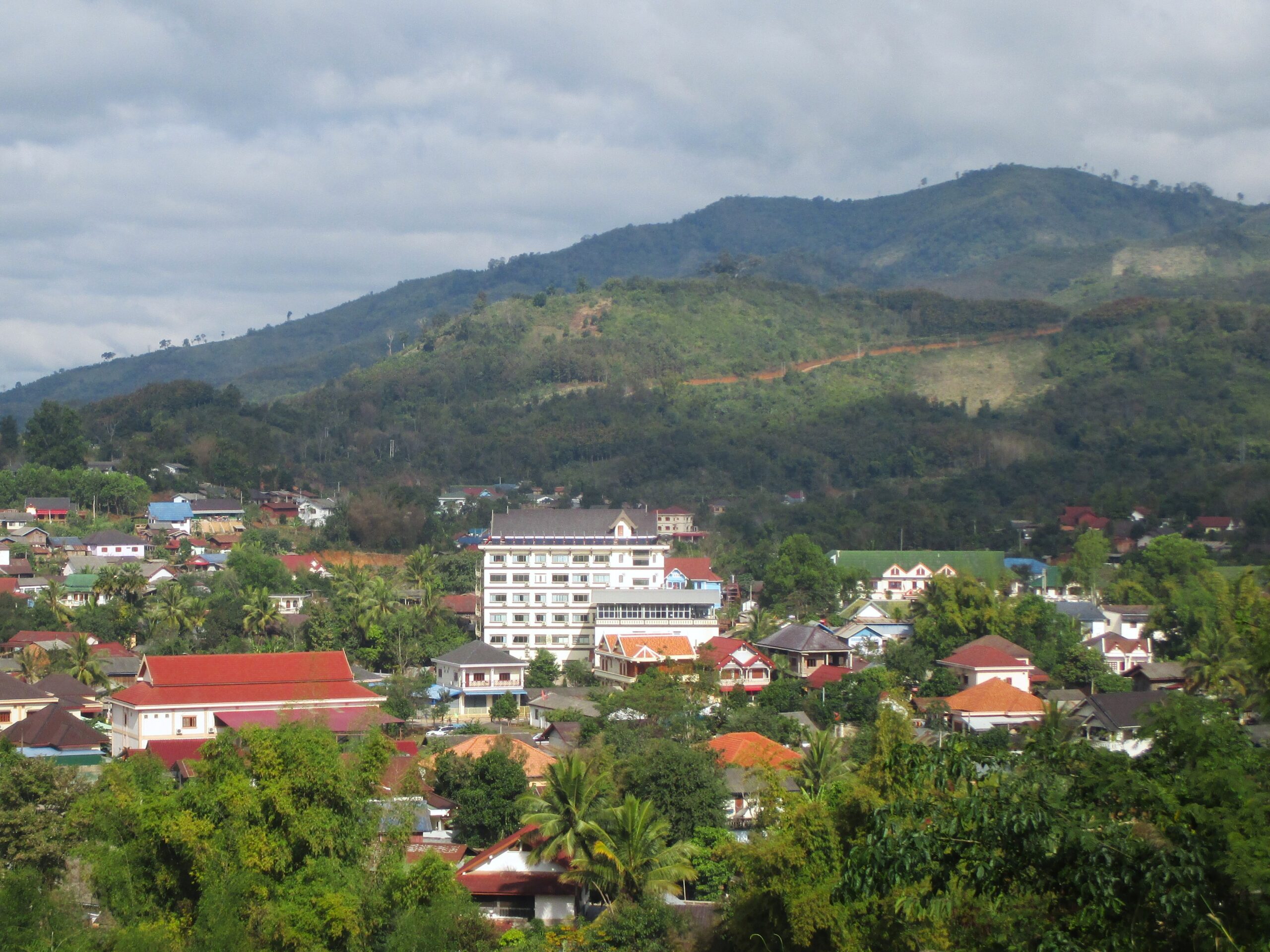 Looking over Muang Xai