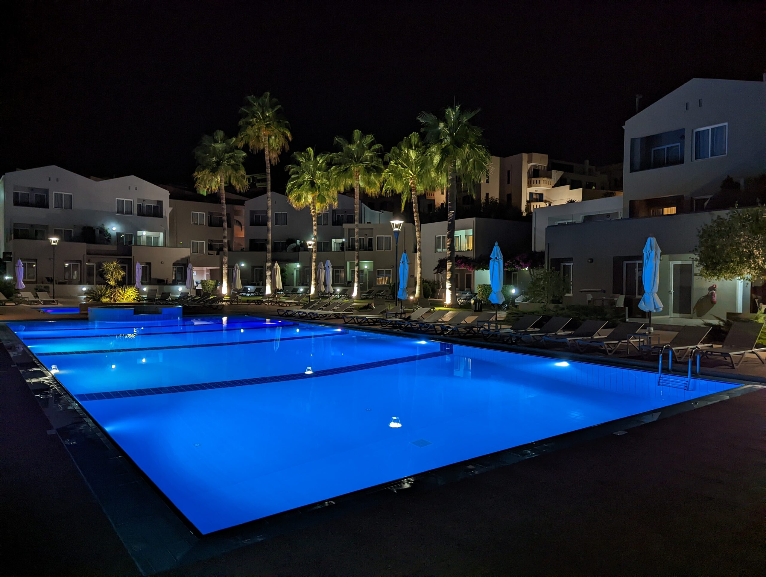 The pool at the resort