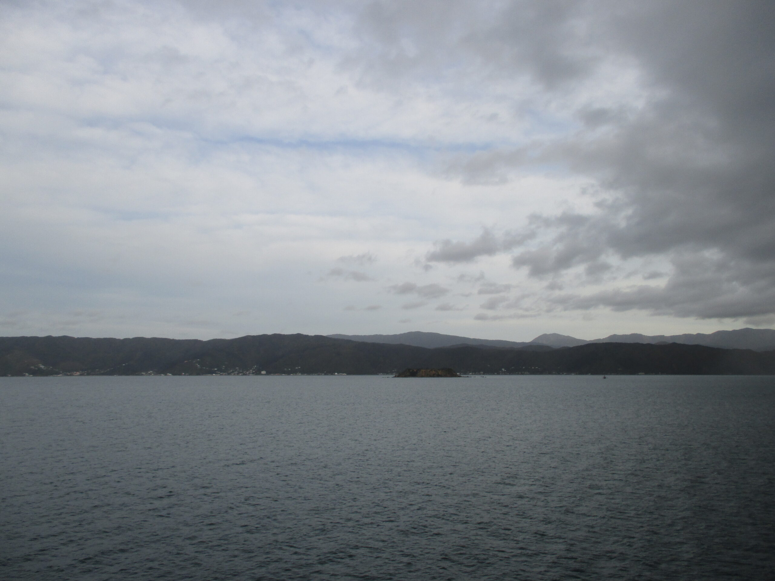 On the ferry - from North to South