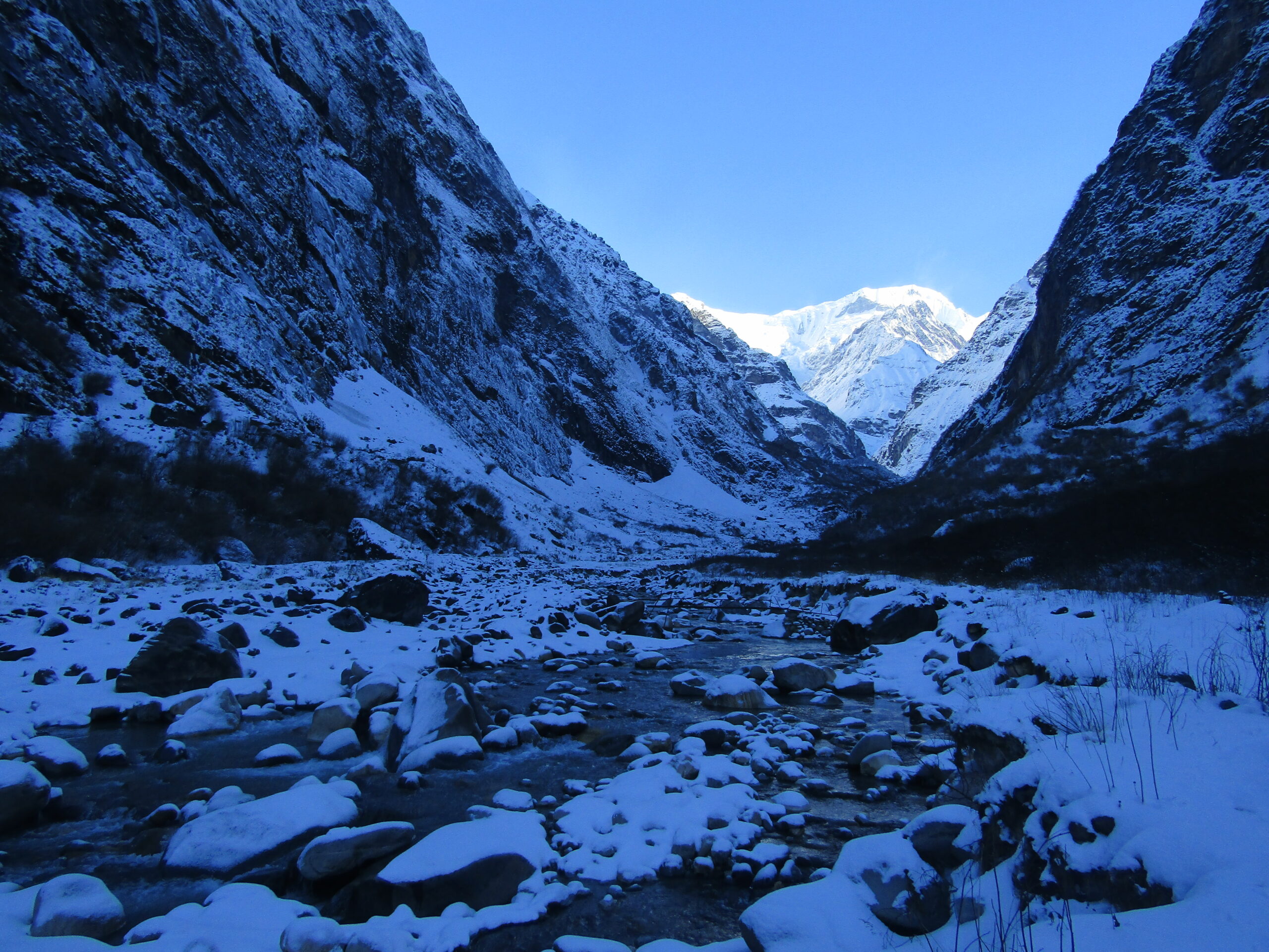 The valley at dawn