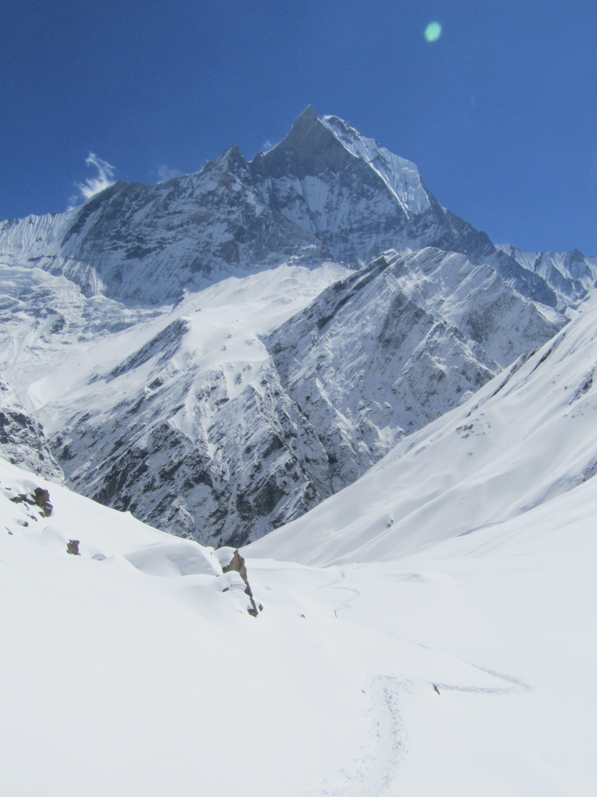 One last look at Machapuchare