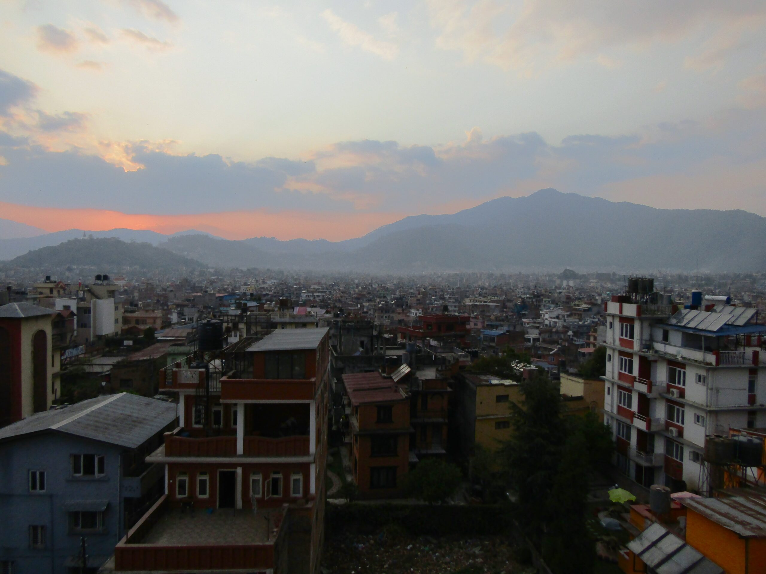 Sunset in Kathmandu