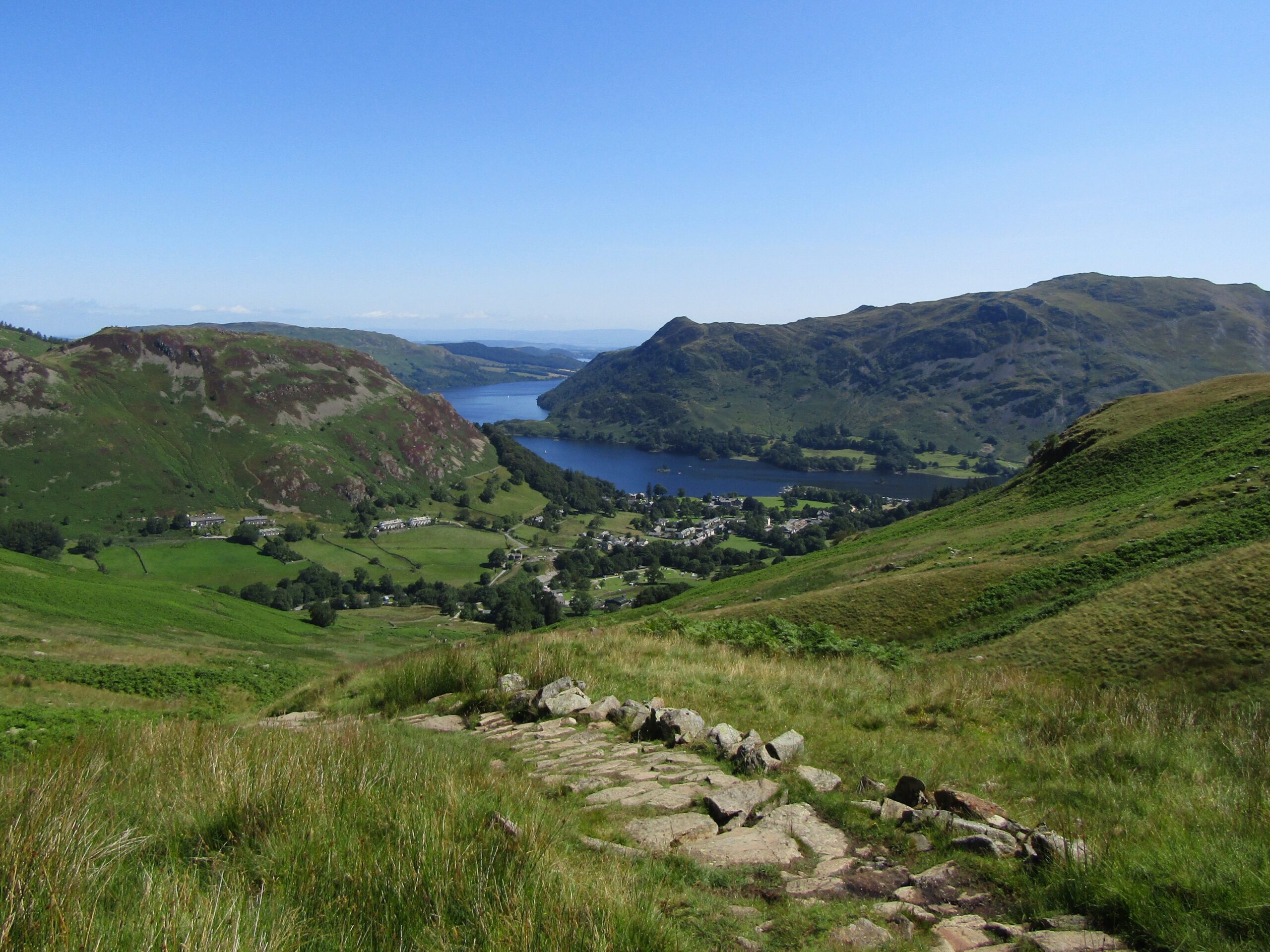 Looking back at Ullswater