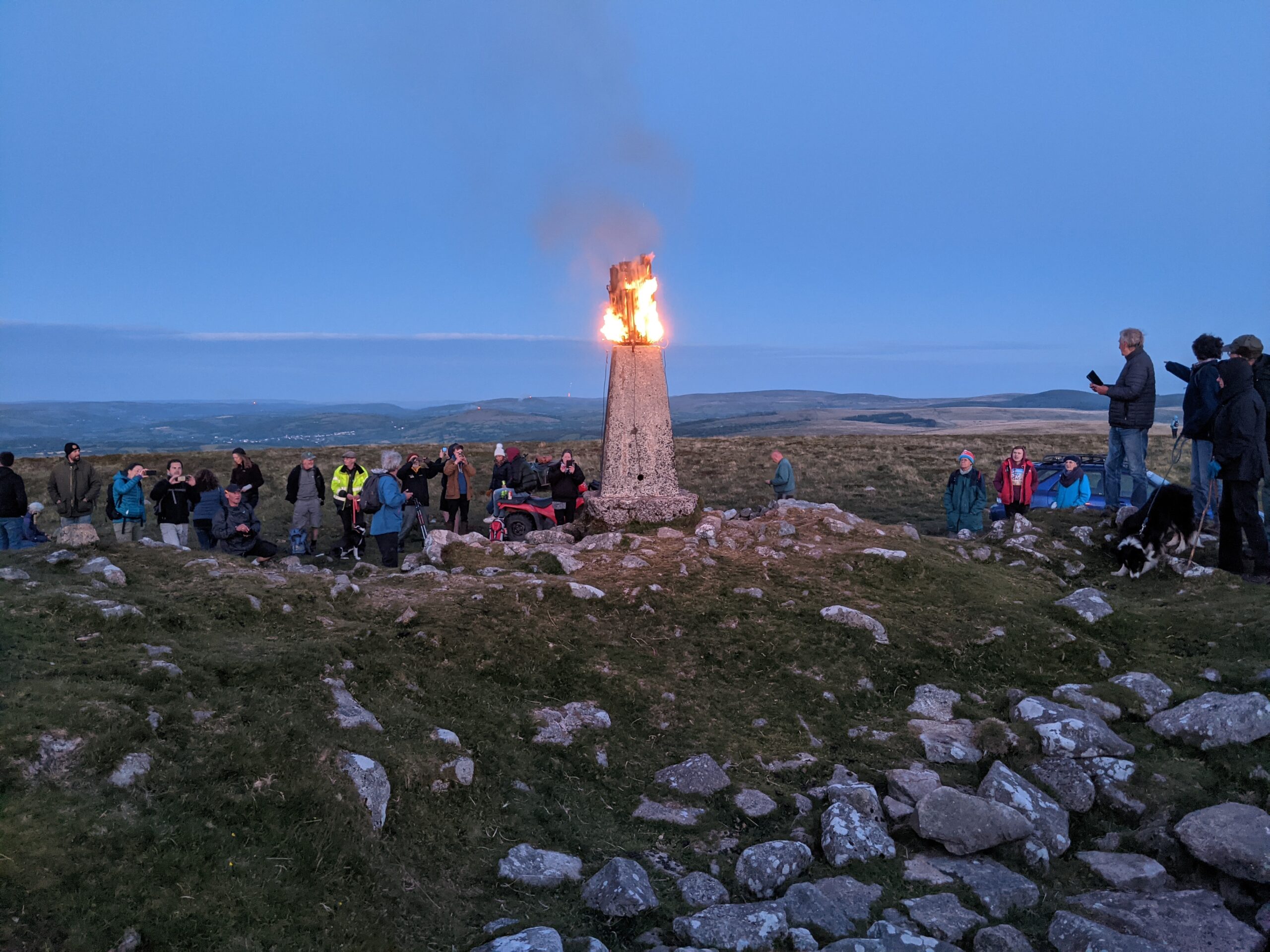 Lighting of the beacon