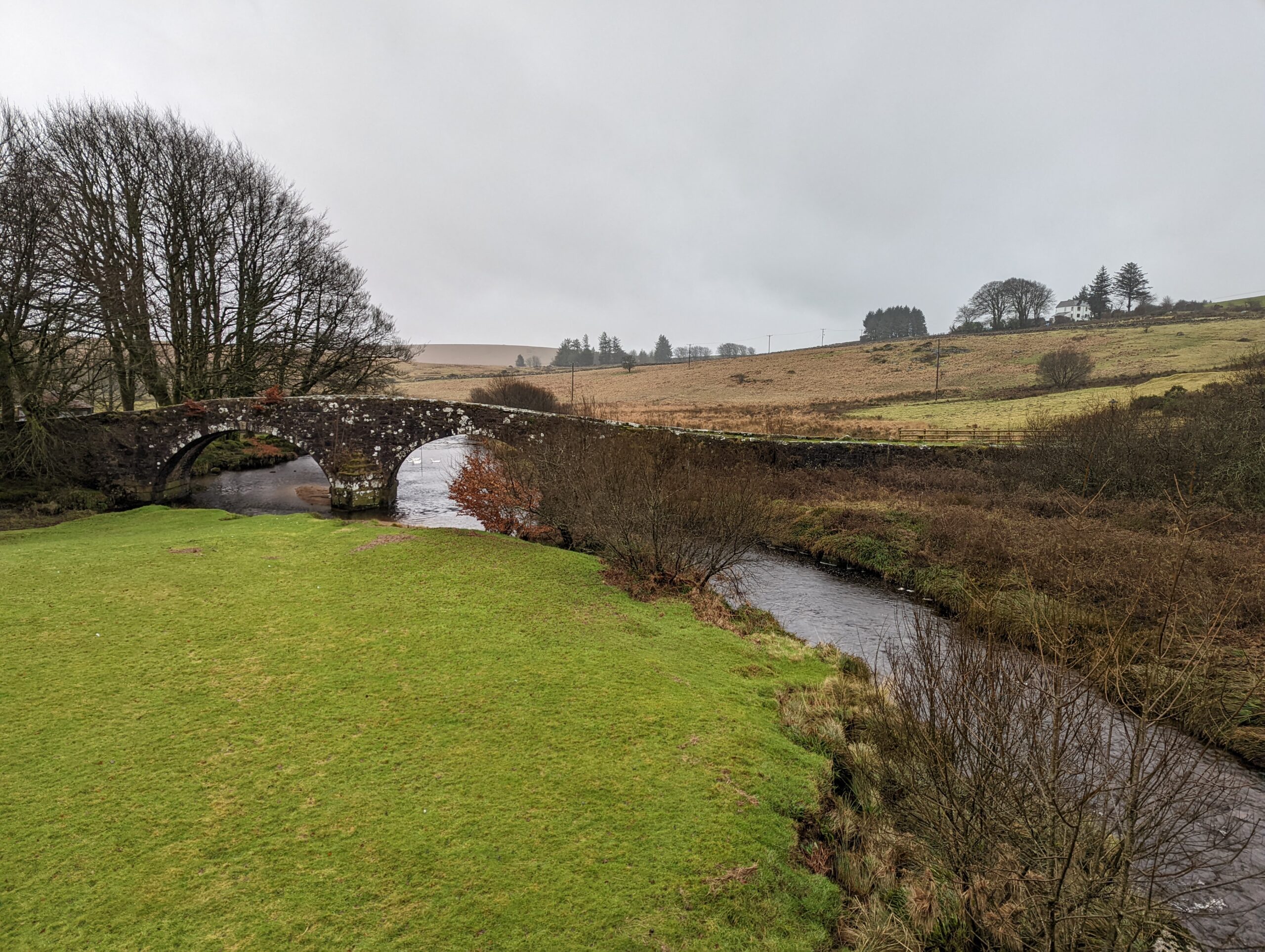 Passing one of the Two Bridges