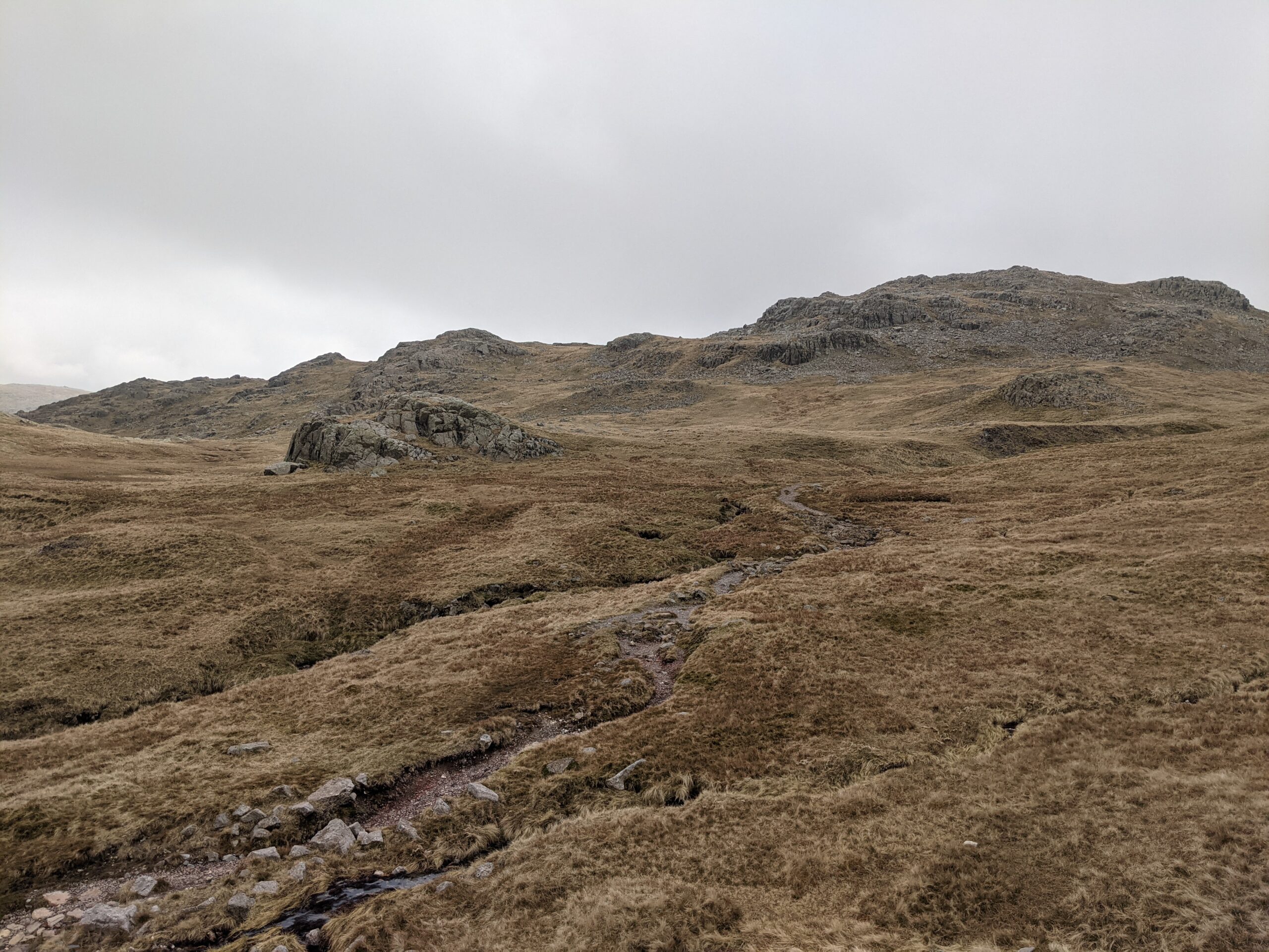 The plateau before the final ascent