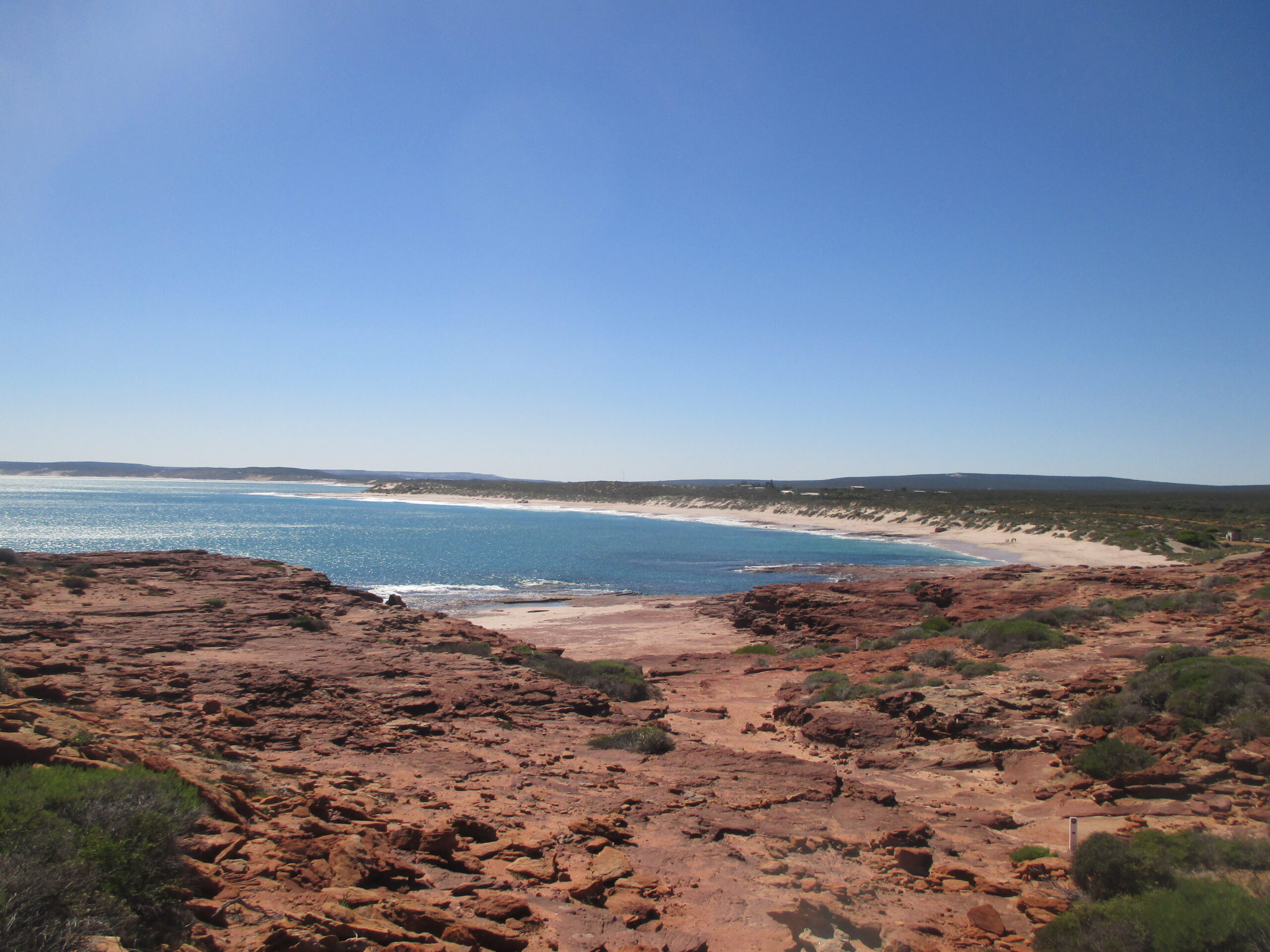 The coastline at Kalbarri