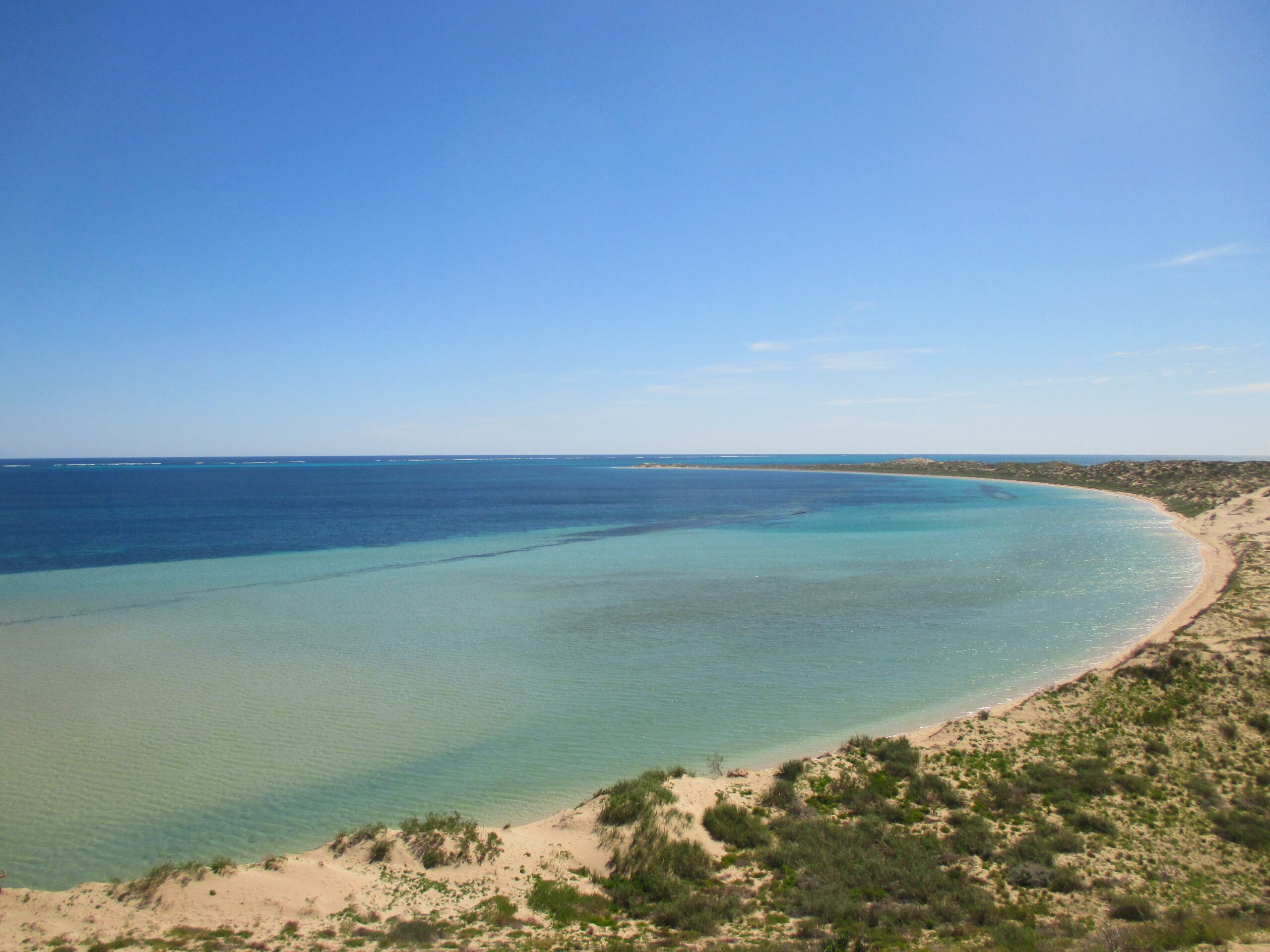 An empty bay