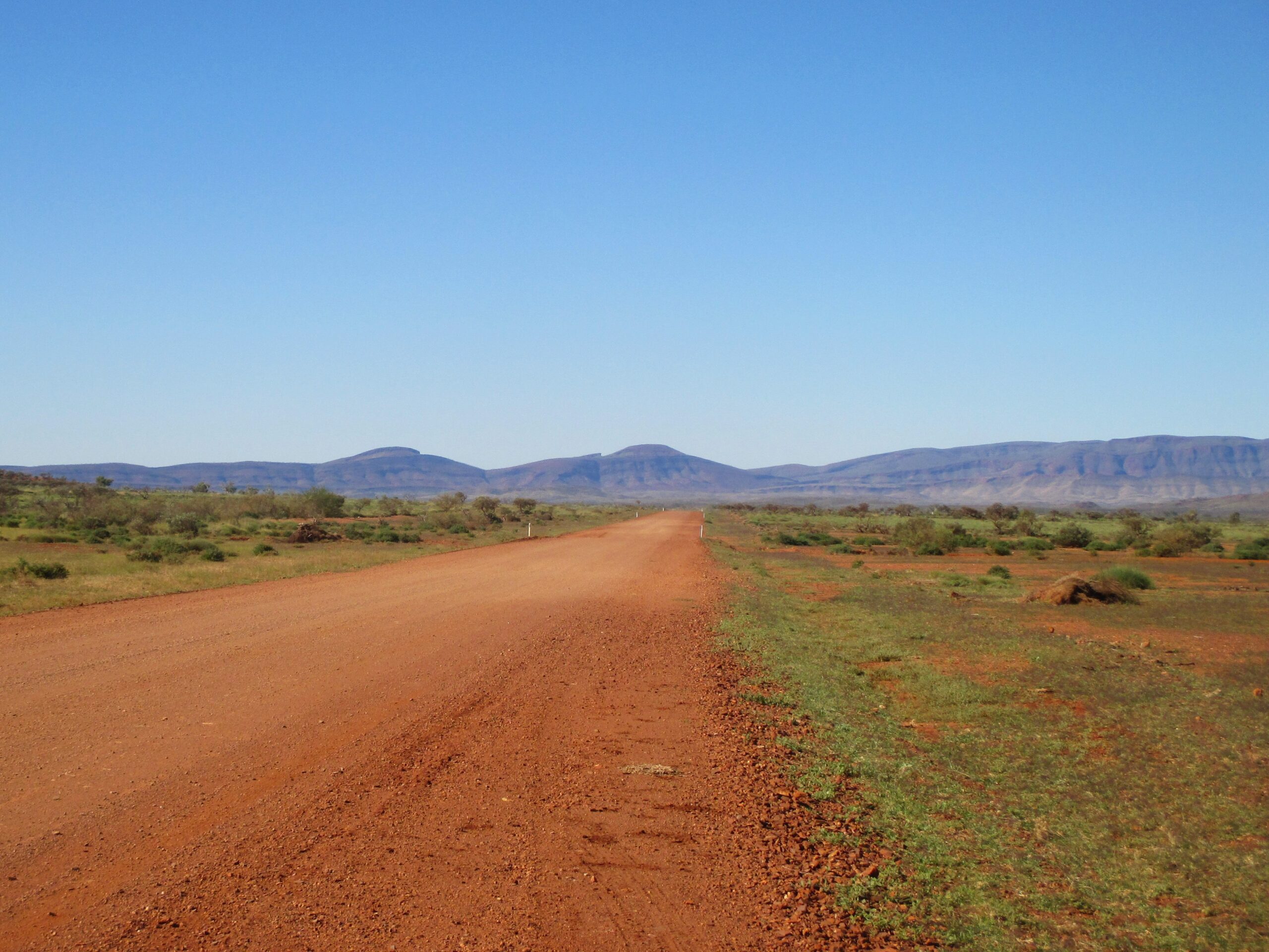 On the dusty trail