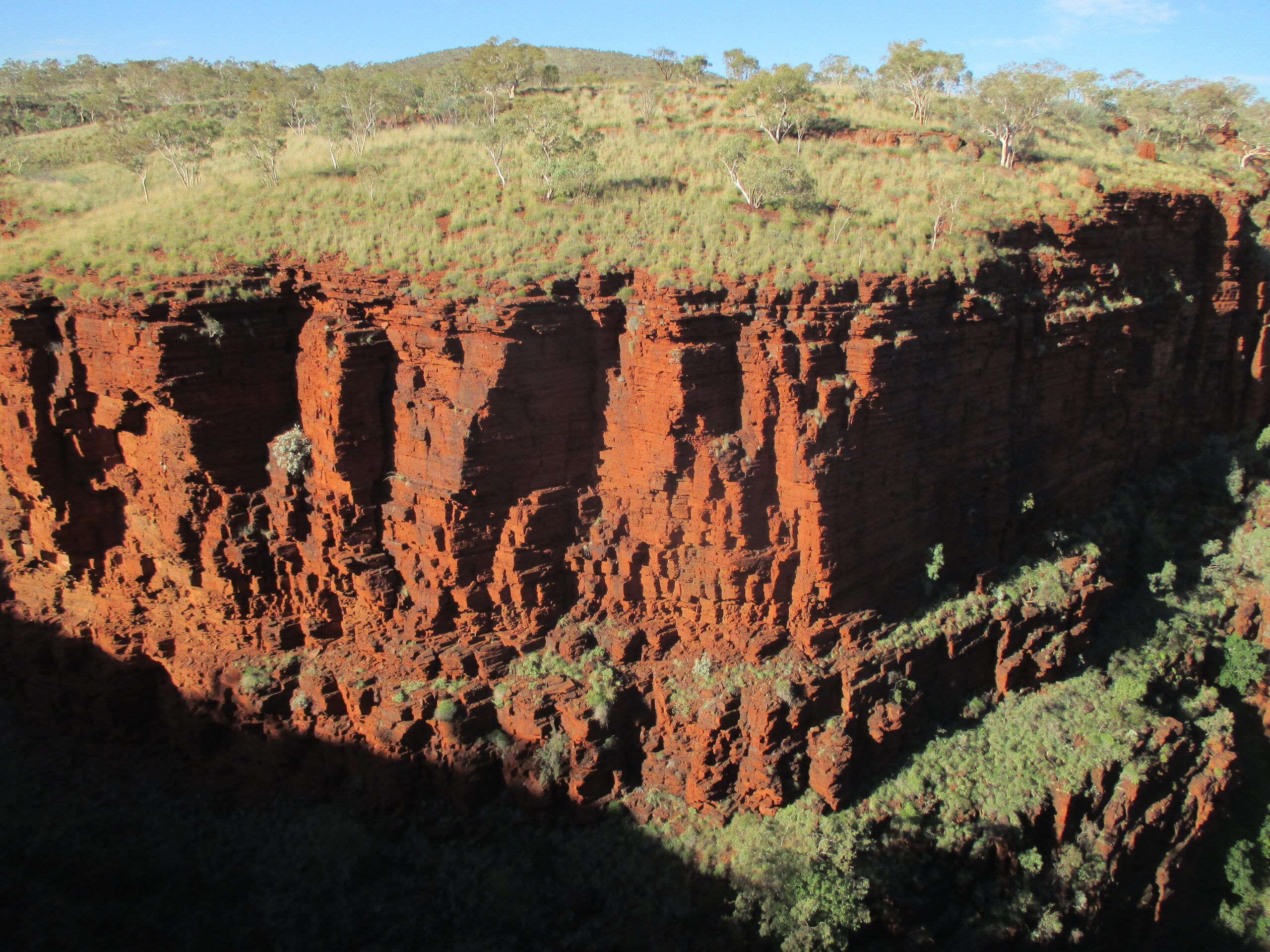 The vertical drop