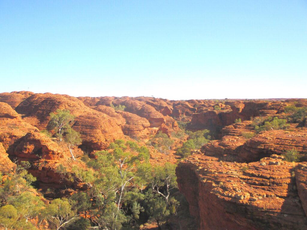 Over the canyon